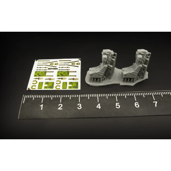 Metallic Details Mdr72120 1/72 Martin-baker Mk 5 Ejection Seat Accessories Kit Metallic Details Mdr72120 1/72 Martin-baker Mk 5 Ejection Seat Accessories Kit