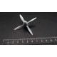 Metallic Details Mdr72123 1/72 Av-68i Airscrew Late Type For 2-18 And An-12 Planes Accessories Kit Metallic Details Mdr72123 1/72 Av-68i Airscrew Late Type For 2-18 And An-12 Planes Accessories Kit
