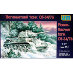 OT-34/76 Flame-Thrower Tank Red Army WWII 1/72 UM 331