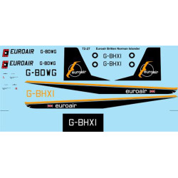 26decals 72-27 1/72 Euroair Islander Decal For Aircraft