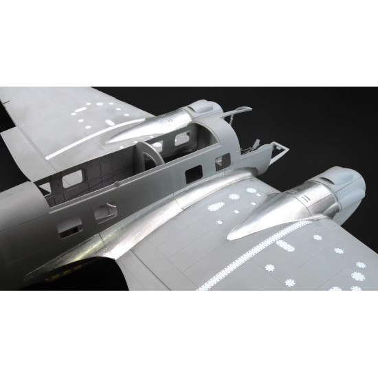 Metallic Details Mdp48026 1/48 He 111h-3 / H-6 Hatches Exterior 3d Decals For Icm