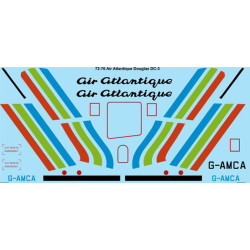 26decals 72-76 1/72 Air Atlantique Douglas Dc-3 Decal For Aircraft