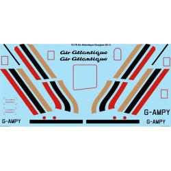 26decals 72-78 1/72 Air Atlantique Douglas Dc-3 Decal For Aircraft