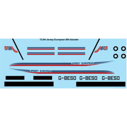 26decals 72-94 1/72 Jersey European Bn Islander Accessoreis For Aircraft