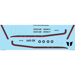 26decals 72-101 1/72 Decal Gulf Air Bn Islander Accessories For Aircraft