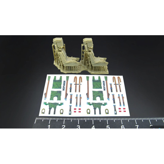 Metallic Details Mdr48291 1/48 Martin-baker Mk 14 Ejection Seats 3d Printed Detail Set For 2 Seats For F/A-18 Hornet And T-45 Goshawk Aircraft Models Metallic Details Mdr48291 1/48 Martin-baker Mk 14 Ejection Seats 3d Printed Detail Set For 2 Seats For F/A-18 Hornet And T-45 Goshawk Aircraft Models