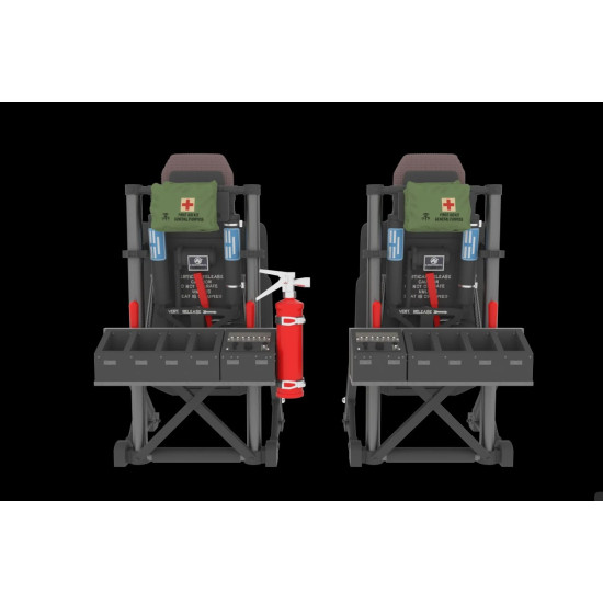 Metallic Details Mdr48292 1/48 Pilot Seats For Uh-60 Black Hawk Sh-60 Seahawk Mh-60 Late Version 3d Printed Detail Set For 2 Seats Helicopter Cockpit Upgrade Metallic Details Mdr48292 1/48 Pilot Seats For Uh-60 Black Hawk Sh-60 Seahawk Mh-60 Late Version 3d Printed Detail Set For 2 Seats Helicopter Cockpit Upgrade