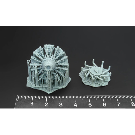Metallic Details Mdr48295 1/48 Bramo 323 Fafnir Radial Engine 3d Printed Detail Set Metallic Details Mdr48295 1/48 Bramo 323 Fafnir Radial Engine 3d Printed Detail Set