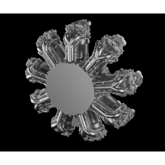 Metallic Details Mdr48296 1/48 Bristol Jupiter Viii Radial Engine 3d Printed Detail Set Metallic Details Mdr48296 1/48 Bristol Jupiter Viii Radial Engine 3d Printed Detail Set