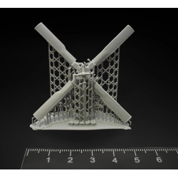 Metallic Details Mdr48298 1/48 Tail Rotor For Mh-60 Uh-60 Black Hawk Hh-60 Pave Hawk 3d Printed Detail Set