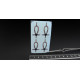 Metallic Details Mdp35002 1/35 3d Pilot Seatbelt Decals For Uh-60 Black Hawk Set For 4 Seats Metallic Details Mdp35002 1/35 3d Pilot Seatbelt Decals For Uh-60 Black Hawk Set For 4 Seats