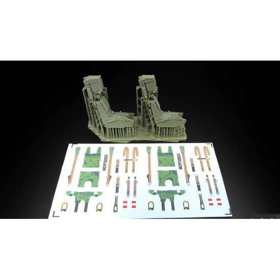 Metallic Details Mdr3258 1/32 Wright R-3350 Engine 3d Printed Version Martin-baker Mk14 Ejection Seats 3d Printed Detail Set For 2 Seats Metallic Details Mdr3258 1/32 Wright R-3350 Engine 3d Printed Version Martin-baker Mk14 Ejection Seats 3d Printed Detail Set For 2 Seats