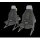 Metallic Details Mdr3259 1/32 Pilot Seats For Uh-60 Sh-60 Mh-60 Early 3d Printed Detail Set Metallic Details Mdr3259 1/32 Pilot Seats For Uh-60 Sh-60 Mh-60 Early 3d Printed Detail Set