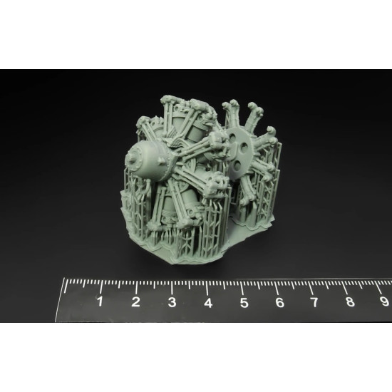 Metallic Details Mdr3264 1/32 Bristol Jupiter Viii Radial Engine 3d Printed Detail Set Metallic Details Mdr3264 1/32 Bristol Jupiter Viii Radial Engine 3d Printed Detail Set