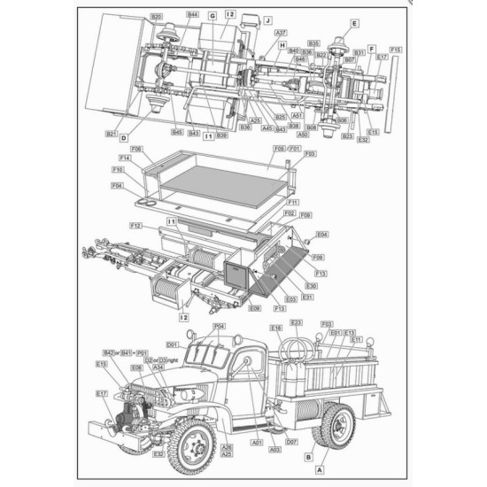Ace 72603 1/72 Us G506 Class 135 Fire Truck Plastic Model Kit Ace 72603 1/72 Us G506 Class 135 Fire Truck Plastic Model Kit