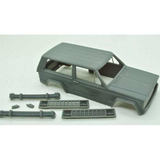 Diolex Dp24088 1/25 3d Print Resin Not Cast Kit Jeep Cherokee Xj 3door 1984 Diolex Dp24088 1/25 3d Print Resin Not Cast Kit Jeep Cherokee Xj 3door 1984