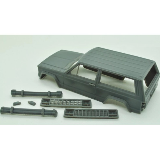 Diolex Dp24088 1/25 3d Print Resin Not Cast Kit Jeep Cherokee Xj 3door 1984 Diolex Dp24088 1/25 3d Print Resin Not Cast Kit Jeep Cherokee Xj 3door 1984