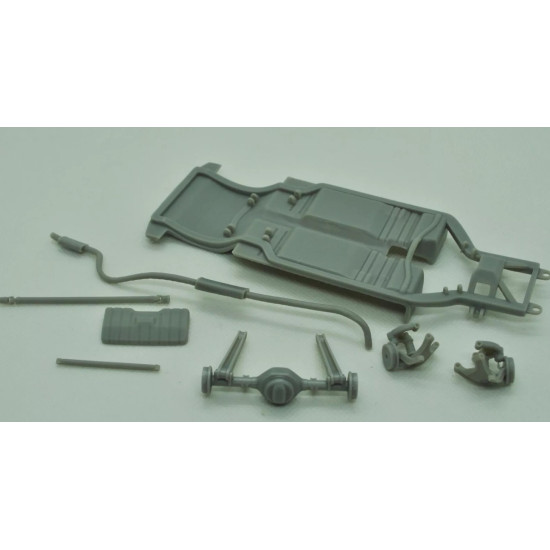 Diolex Dp24095 1/25 3d Print Resin Not Cast Kit Willys Aero 1952 Diolex Dp24095 1/25 3d Print Resin Not Cast Kit Willys Aero 1952