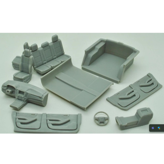 Diolex Dp24118 1/25 3d Print Resin Kit Chevrolet Tahoe 2015 Diolex Dp24118 1/25 3d Print Resin Kit Chevrolet Tahoe 2015