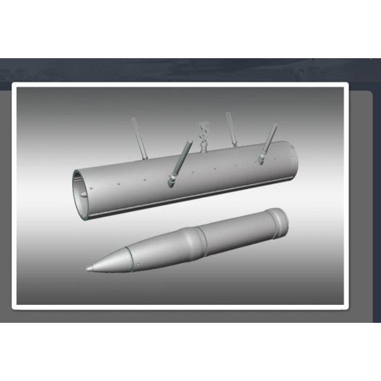 Print Scale Psr72035 1/72 Werfer-granate 21 Wgr 21 For Fw-190 2 Pcs Resin Model Print Scale Psr72035 1/72 Werfer-granate 21 Wgr 21 For Fw-190 2 Pcs Resin Model