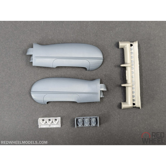 Red Wheel 25006 1/25 48 Cadillac Tail Fins Custom Kit Resin Model