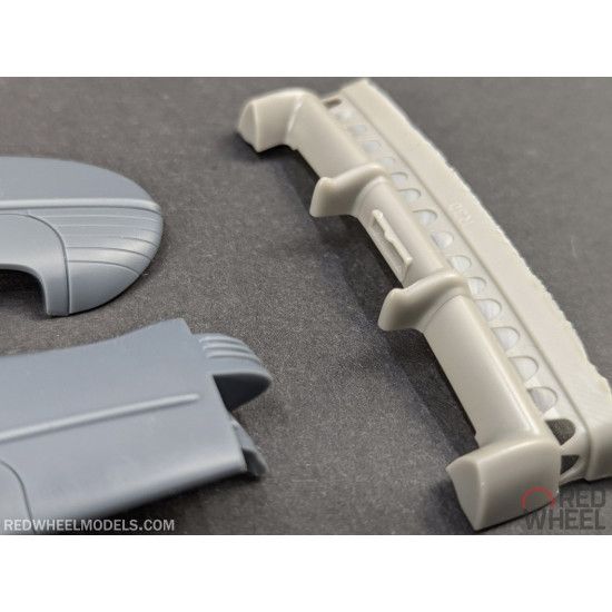 Red Wheel 25006 1/25 48 Cadillac Tail Fins Custom Kit Resin Model