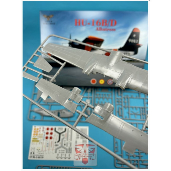 Sova Model 14009 1/144 Hu-16a Albatross Usa/Idn/Esp/Twn Plastic Model Kit Sova Model 14009 1/144 Hu-16a Albatross Usa/Idn/Esp/Twn Plastic Model Kit