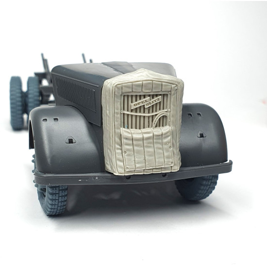 Pimp My Miniatures Afvs35-007 1/35 Opel Blitz Radiator Grille With Open Canvas Cover Tamiya Kit Pimp My Miniatures Afvs35-007 1/35 Opel Blitz Radiator Grille With Open Canvas Cover Tamiya Kit