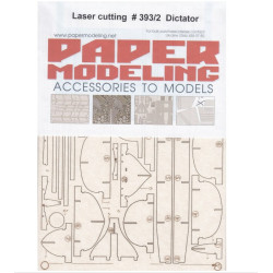 Orel393/2 1/200 Laser cutting for paper model USS Dісtator Orel393/2 1/200 Laser cutting for paper model USS Dісtator