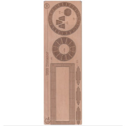 Orel393/3 1/200 Wooden Decks For Paper Model Uss Dictator Orel393/3 1/200 Wooden Decks For Paper Model Uss Dictator