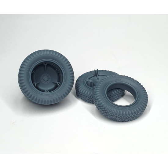 Pimp My Miniatures Afvs35-071 1/35 Autoblinda Ferroviaria Spare Wheels Rail Version Ab 41-43 Type 2