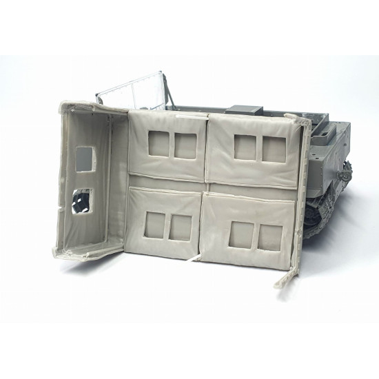 Pimp My Miniatures Afvs35-072 1/35 M29 Weasel Open Canvas Cover Kit Not Include