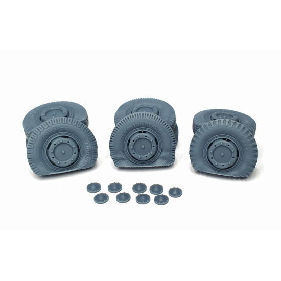 Pimp My Miniatures Afvs35-081 1/35 Sd.kfz 234 Road Wheels Flat Tires Set 9 Pcs Mix Pimp My Miniatures Afvs35-081 1/35 Sd.kfz 234 Road Wheels Flat Tires Set 9 Pcs Mix
