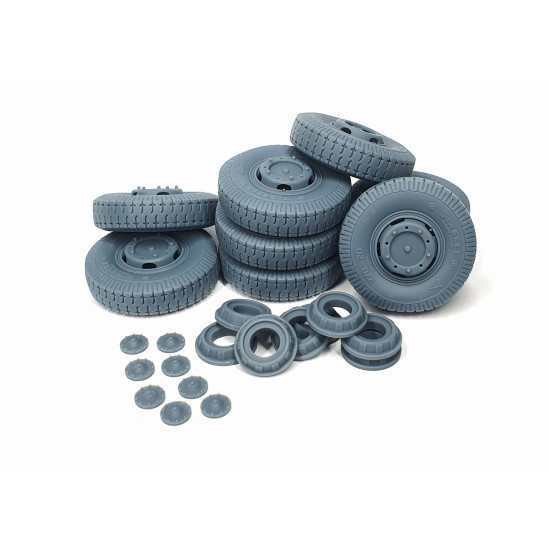 Pimp My Miniatures Afvs35-093 1/35 Sd.kfz 234 Road Wheels Set With Spare Weighted Type 4