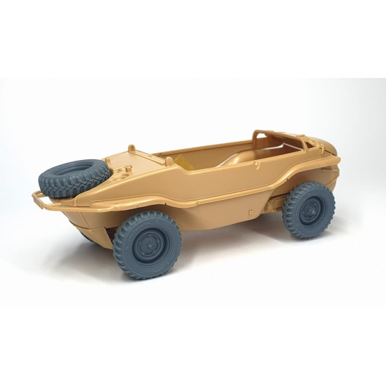 Pimp My Miniatures Afvs35-111 1/35 Vw Schwimmwagen Road Wheels Weighted Typ 3