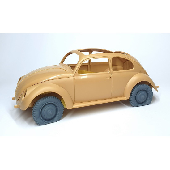 Pimp My Miniatures Afvs35-121 1/35 Vw Typ 82e Kafer Road Wheels Flat Tires With Caps Type 1
