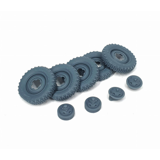 Pimp My Miniatures Afvs35-124 1/35 Vw Typ 82e Kafer Road Wheels Weighted Type 2