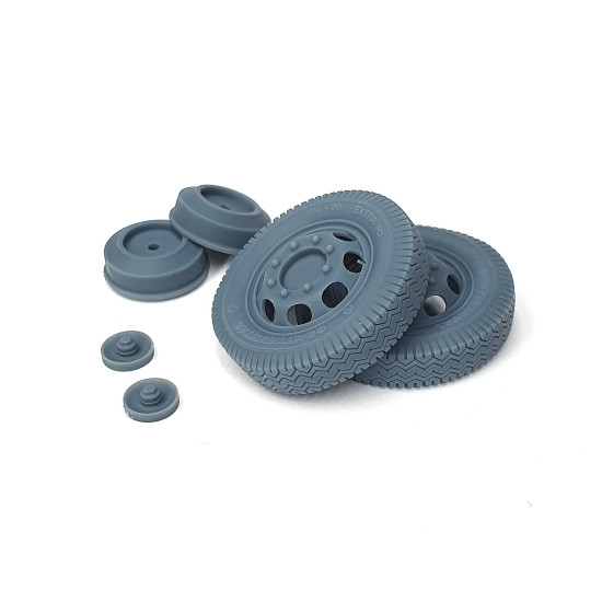 Pimp My Miniatures Afvs35-140 1/35 Opel Maultier Road Wheels Weighted Type 2