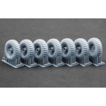 Scalex Wm-35026s 1/35 Alvis Fv622 Stalwart Mk 2 Sagged Wheel Set For Airfix