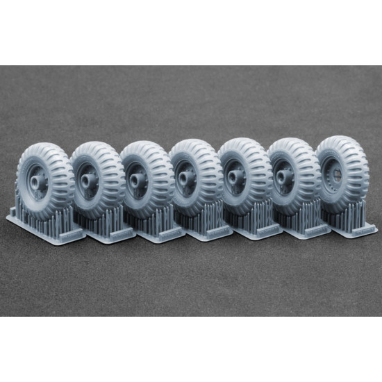 Scalex Wm-35026s 1/35 Alvis Fv622 Stalwart Mk 2 Sagged Wheel Set For Airfix Scalex Wm-35026s 1/35 Alvis Fv622 Stalwart Mk 2 Sagged Wheel Set For Airfix