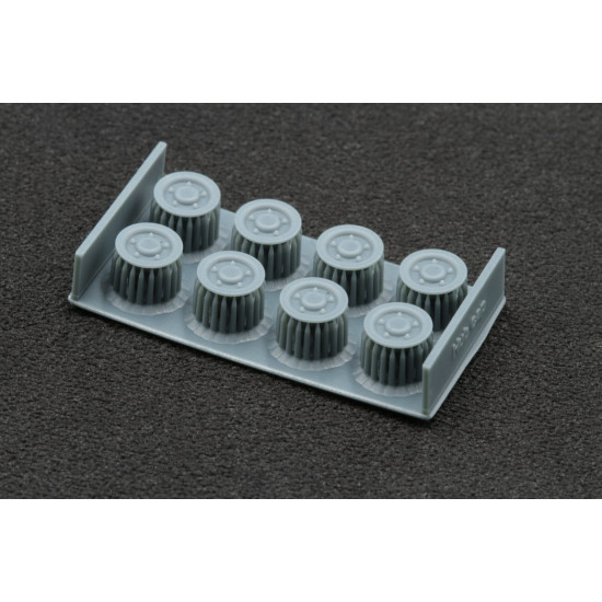 Scalex Wm-35026s 1/35 Alvis Fv622 Stalwart Mk 2 Sagged Wheel Set For Airfix Scalex Wm-35026s 1/35 Alvis Fv622 Stalwart Mk 2 Sagged Wheel Set For Airfix