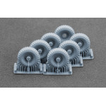 Scalex Wm-72004s 1/72 Alvis Fv622 Stalwart Mk 2 Sagged Wheel Set For Ace