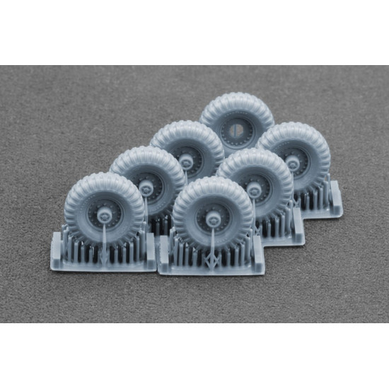 Scalex Wm-72004s 1/72 Alvis Fv622 Stalwart Mk 2 Sagged Wheel Set For Ace Scalex Wm-72004s 1/72 Alvis Fv622 Stalwart Mk 2 Sagged Wheel Set For Ace