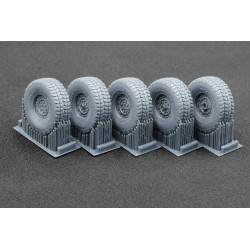 Scalex Wm-35003s 1/35 Hmmwv Mt 24-bolt Sagged Wheel Set For Icm Academy Scalex Wm-35003s 1/35 Hmmwv Mt 24-bolt Sagged Wheel Set For Icm Academy