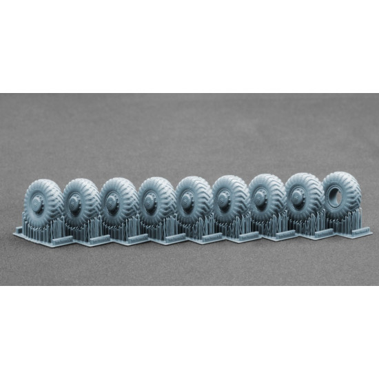 Scalex Wm-72005 1/72 Maz 537 I-170 Ordinary Wheel Set For Trumpeter Takom Scalex Wm-72005 1/72 Maz 537 I-170 Ordinary Wheel Set For Trumpeter Takom