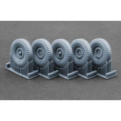 Scalex Wm-35033 1/35 Fj43 Pickup Ordinary Wheel Set For Ak-interactive Scalex Wm-35033 1/35 Fj43 Pickup Ordinary Wheel Set For Ak-interactive