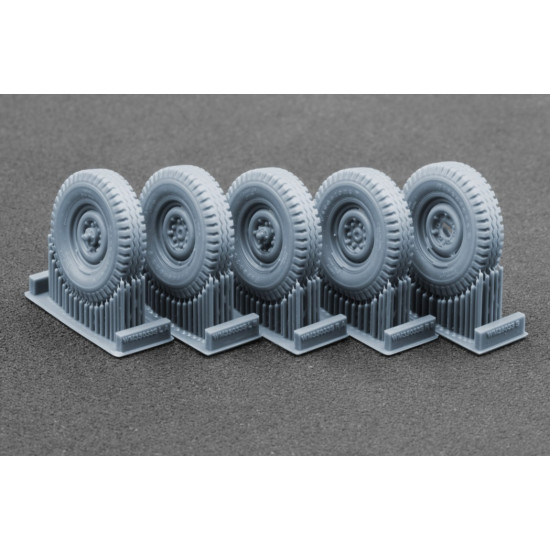 Scalex Wm-35033s 1/35 Fj43 Pickup Sagged Wheel Set For Ak-interactive Scalex Wm-35033s 1/35 Fj43 Pickup Sagged Wheel Set For Ak-interactive