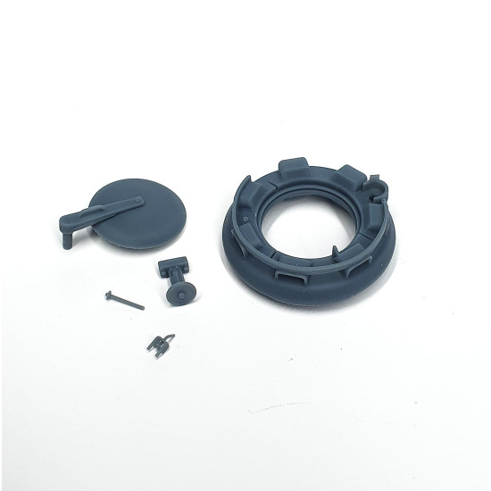 Pimp My Miniatures Afvs35-168 1/35 Cupola For Tiger Ii Bolted With Drain Slits