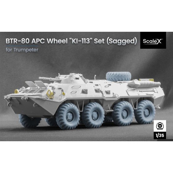 Scalex Wm-35039s 1/35 Btr-80 Apc Sagged Sheel Dt-126 Set For Trumpeter Scalex Wm-35039s 1/35 Btr-80 Apc Sagged Sheel Dt-126 Set For Trumpeter