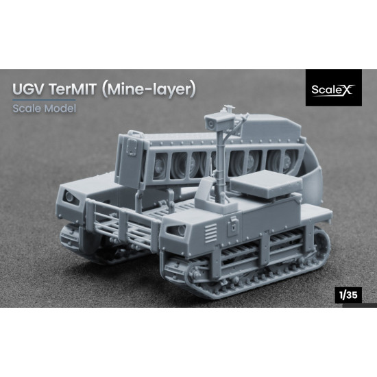 Scalex Vg-35008 1/35 Ugv Termit Mine-laying Module Variant For Scale X Scalex Vg-35008 1/35 Ugv Termit Mine-laying Module Variant For Scale X
